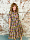 THML Pheobe Plaid Dress