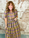 THML Pheobe Plaid Dress