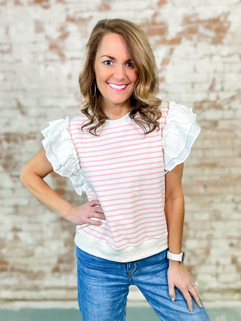 Courtnee Stripe Top