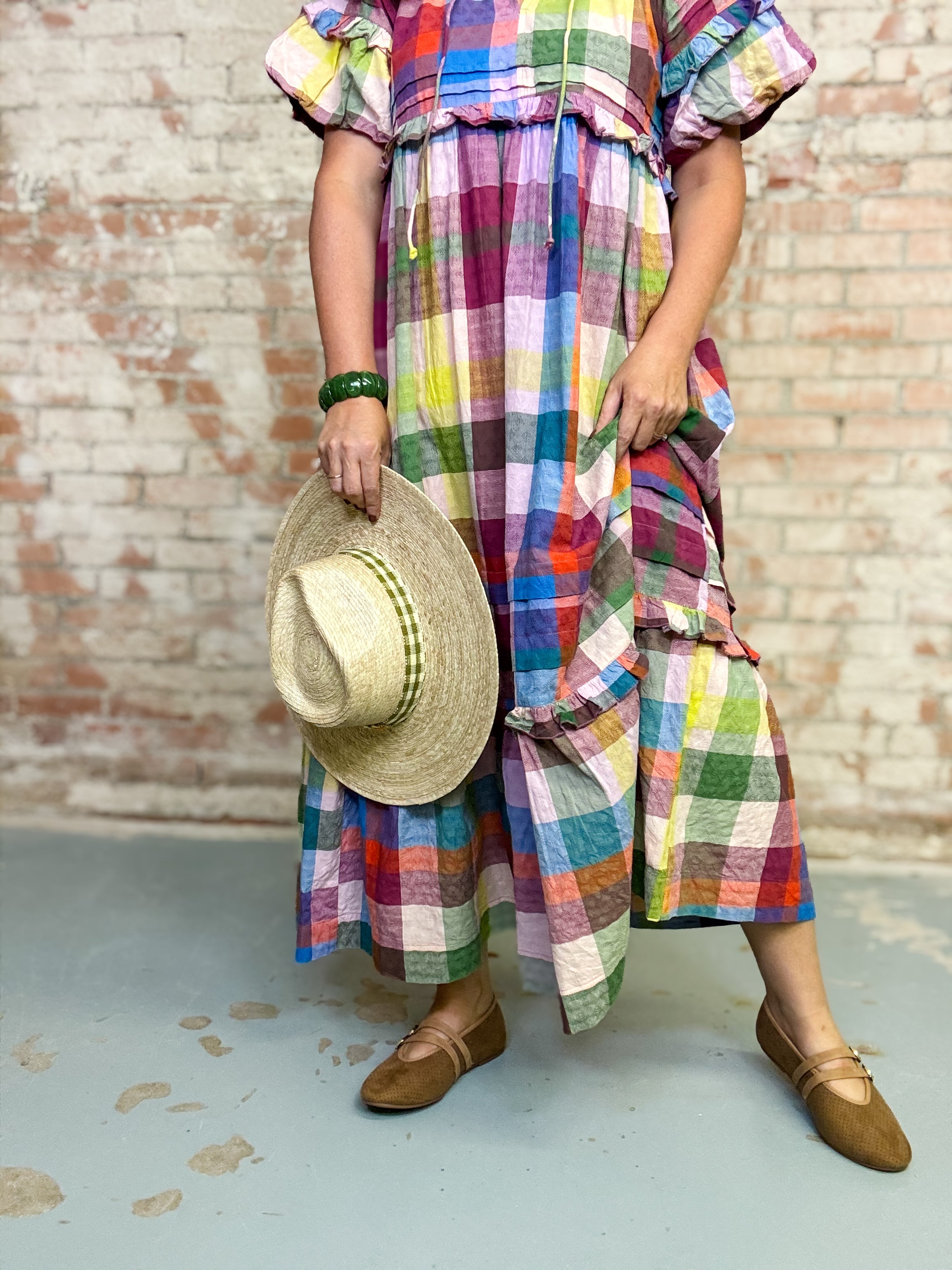 Charlotte Plaid Dress | Sunshine Tienda