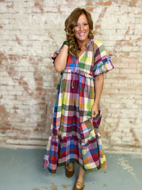 Charlotte Plaid Dress | Sunshine Tienda