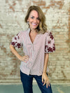 Tracie Striped Top