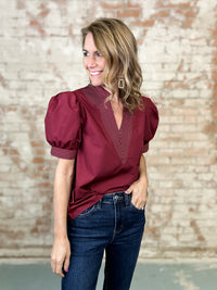 Miranda Stitch Detail Top