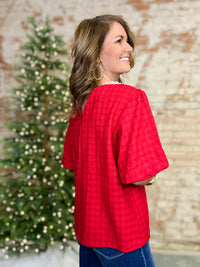 Sara Pearl Accent Top