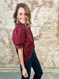 Miranda Stitch Detail Top