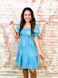 Brynlee Embroidered Dress - FINAL SALE