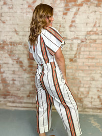 Margot Stripe Jumpsuit | Sunshine Tienda