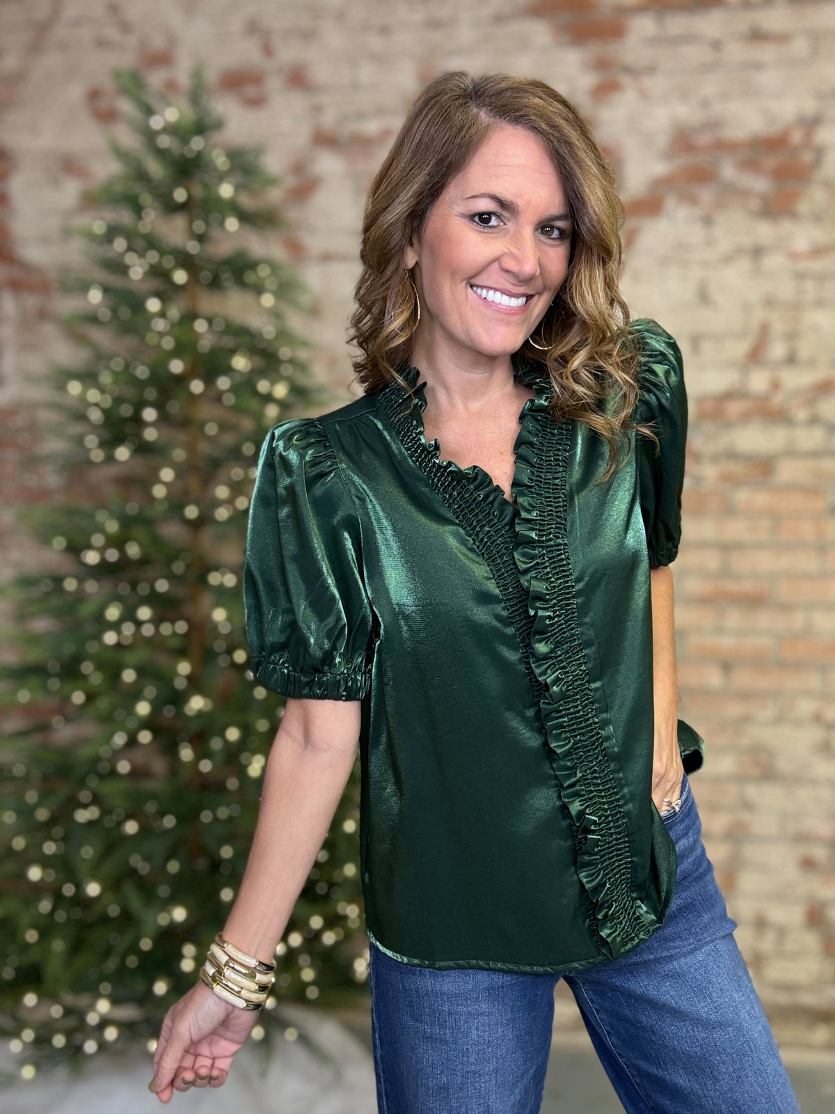 Grace Ruffle Top