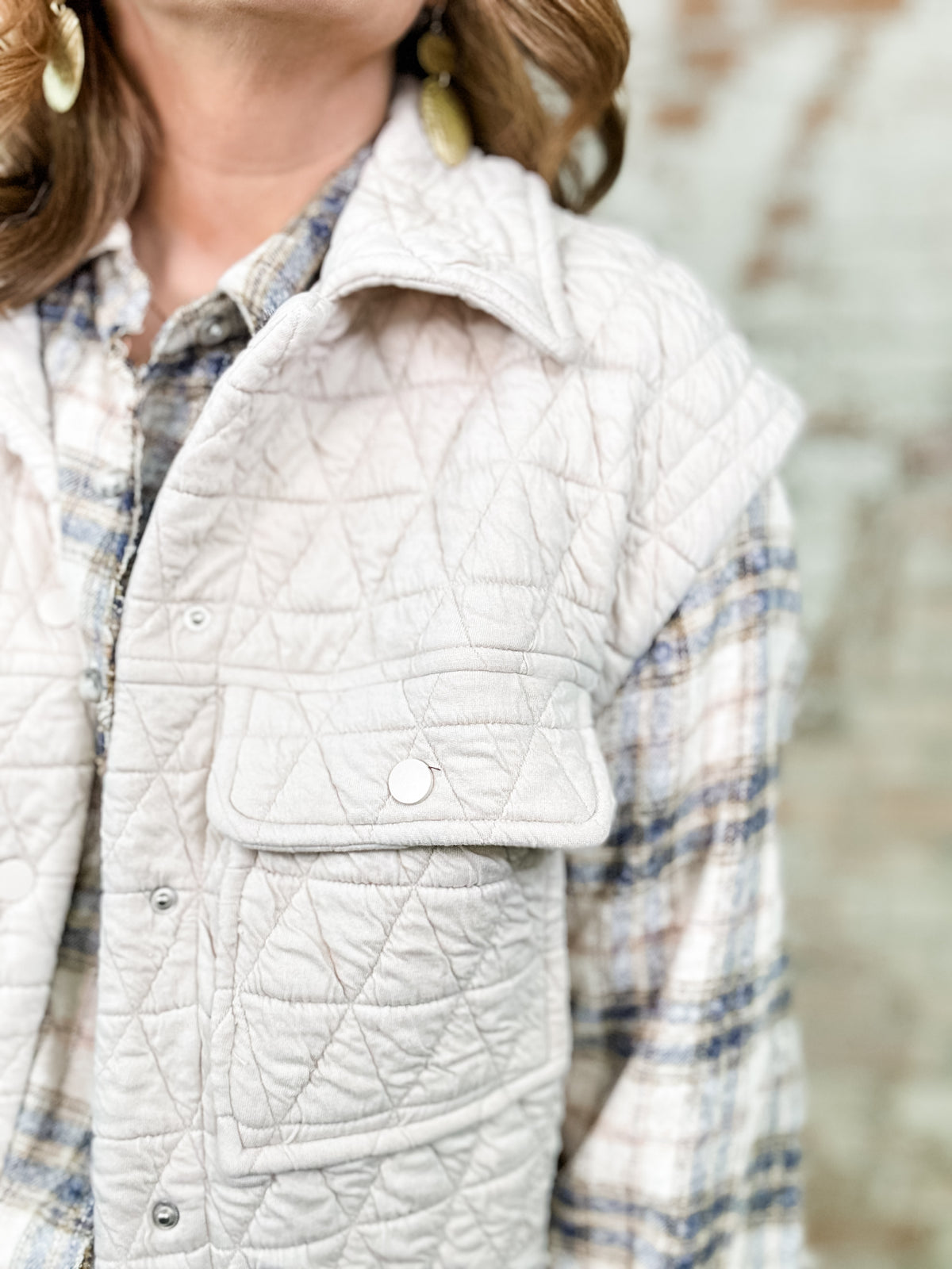 Colfax Quilted Button Down Vest