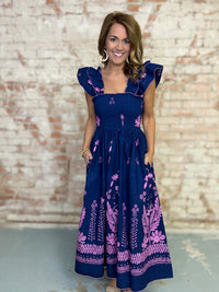 Uncle Frank Shelbie Midi Dress
