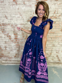 Uncle Frank Shelbie Midi Dress
