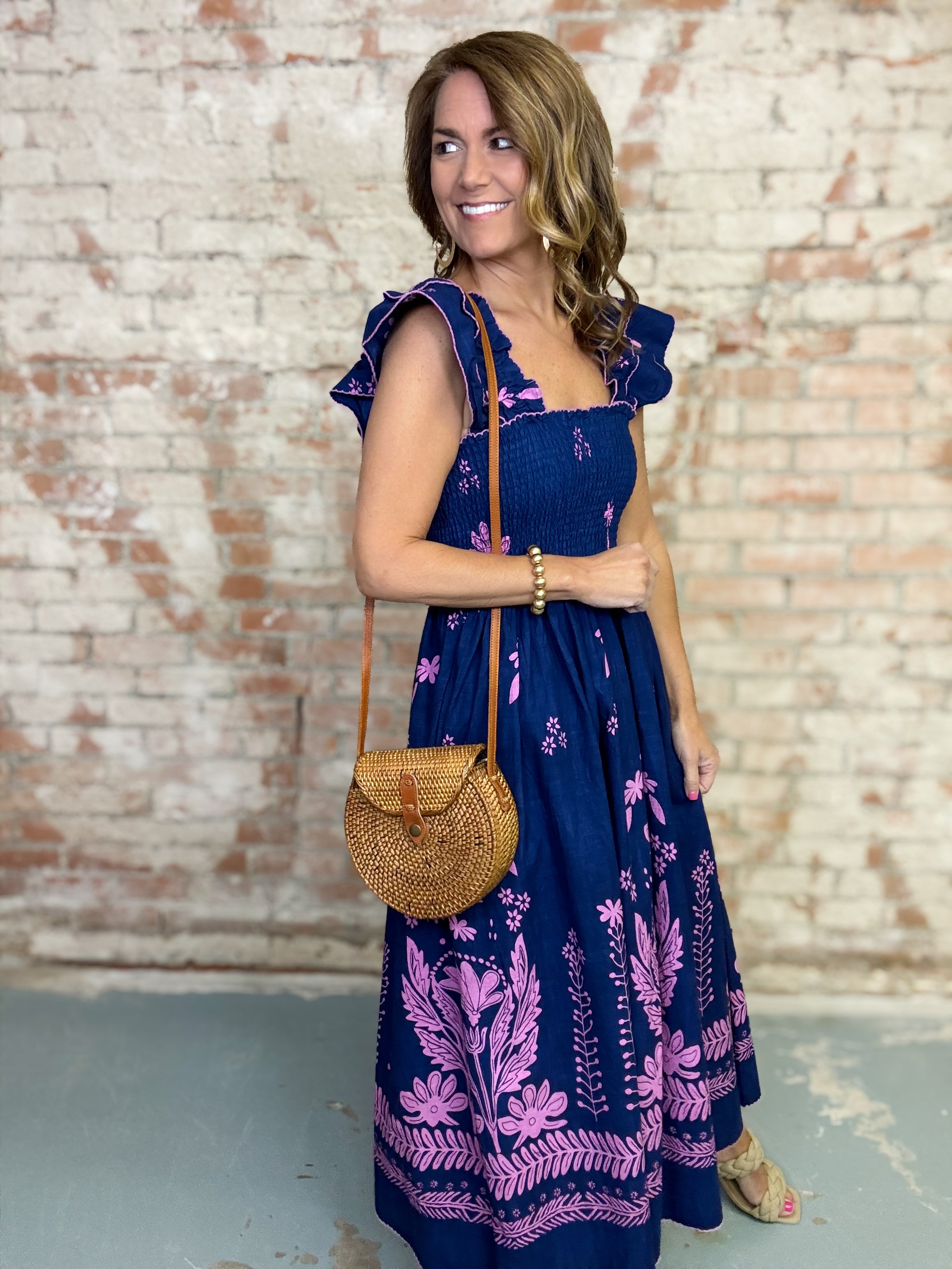 Uncle Frank Shelbie Midi Dress
