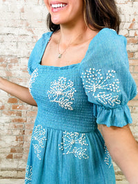 Brynlee Embroidered Dress - FINAL SALE