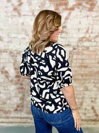 THML Mallory Abstract Top