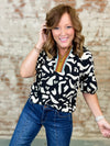 THML Mallory Abstract Top