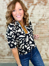 THML Mallory Abstract Top