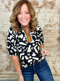 THML Mallory Abstract Top