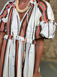 Vintage Stripe Charlotte Dress | Sunshine Tienda