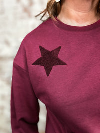 Mauldin Star Patch Top