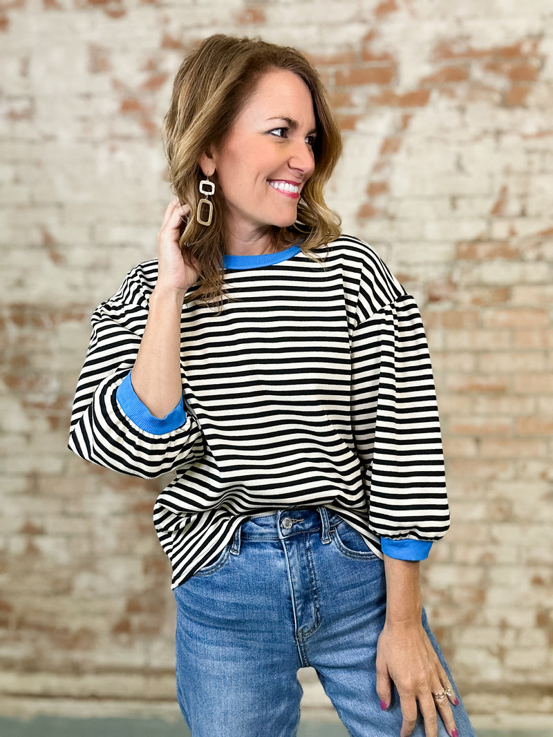 Dalinda Striped Top
