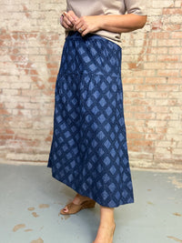 Denim Eyelet Colette Skirt | Sunshine Tienda