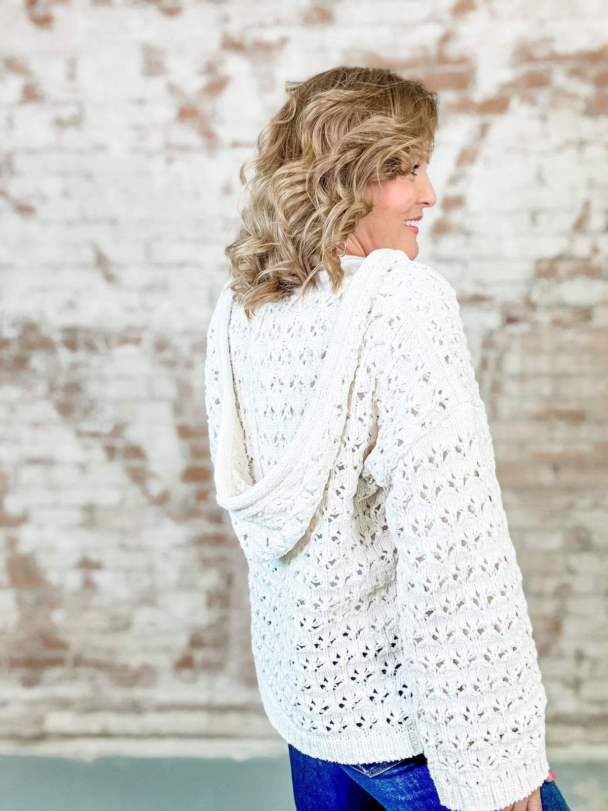 Bluffton Crochet Hoodie