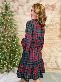 Uncle Frank Sugarplum Plaid Dress