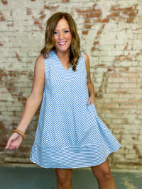 Savanna Stripe Dress