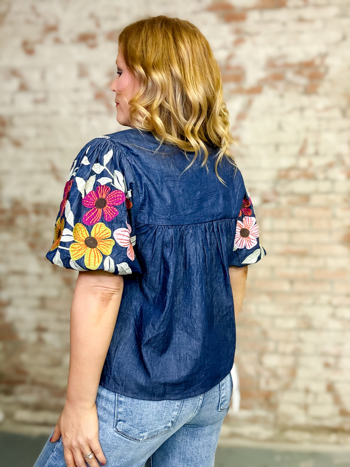 THML Sullivan Denim Top
