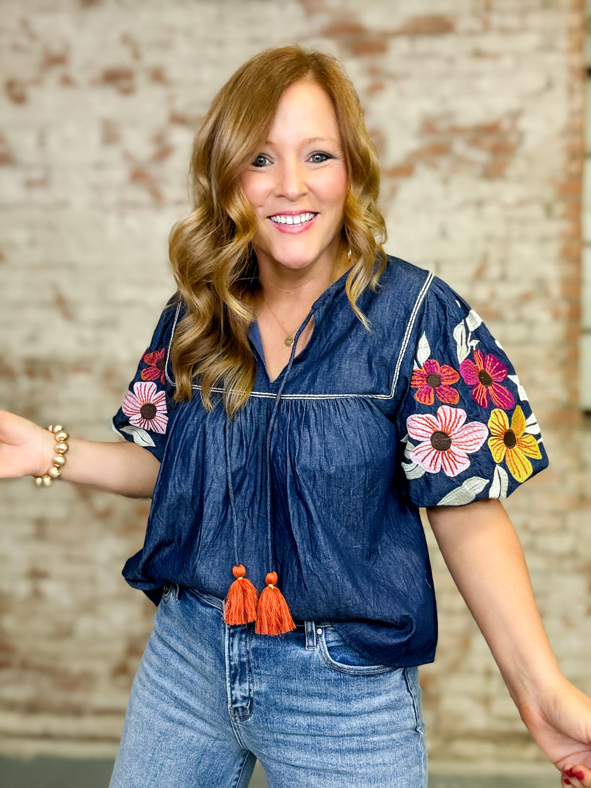 THML Sullivan Denim Top