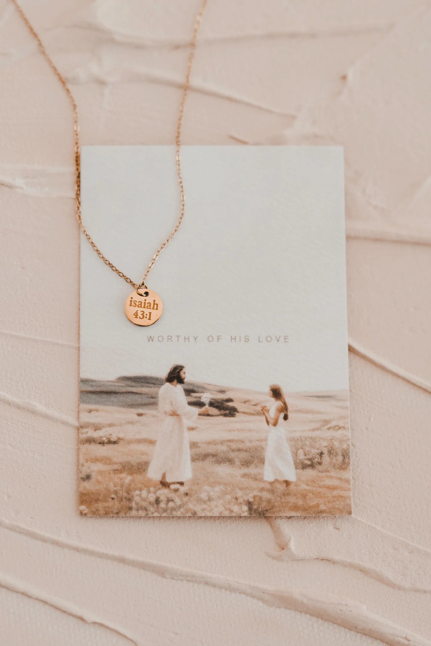 Dear Heart Worthy Disc Necklace