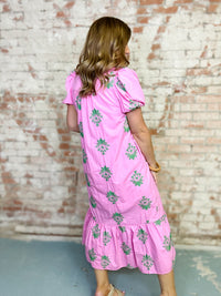 Renata Embroidered Dress