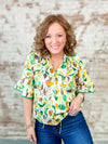 Afton Floral Print Top