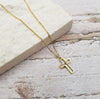 Julie Mustard Seed Cross Necklace