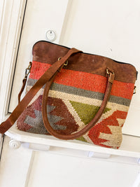 Jute Round Crossbody Bag