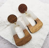 Leslie Wood+Resin Earrings