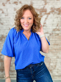 Lanna Seersucker Top