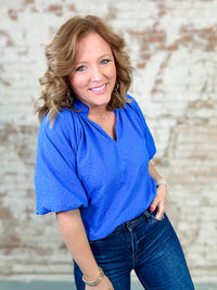 Lanna Seersucker Top