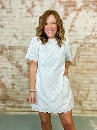 Annalise Eyelet Dress