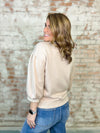 Adalee Taupe Top