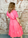Candice Linen Blend Midi Dress