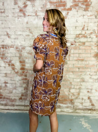 Freda Floral Print Dress