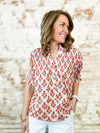 THML Carey Flower Print Top