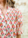 THML Carey Flower Print Top