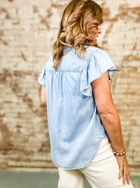 Desiree Denim Top
