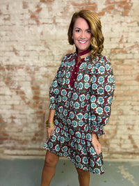 Indy Floral Print Dress
