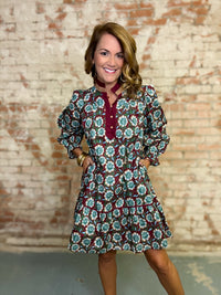Indy Floral Print Dress