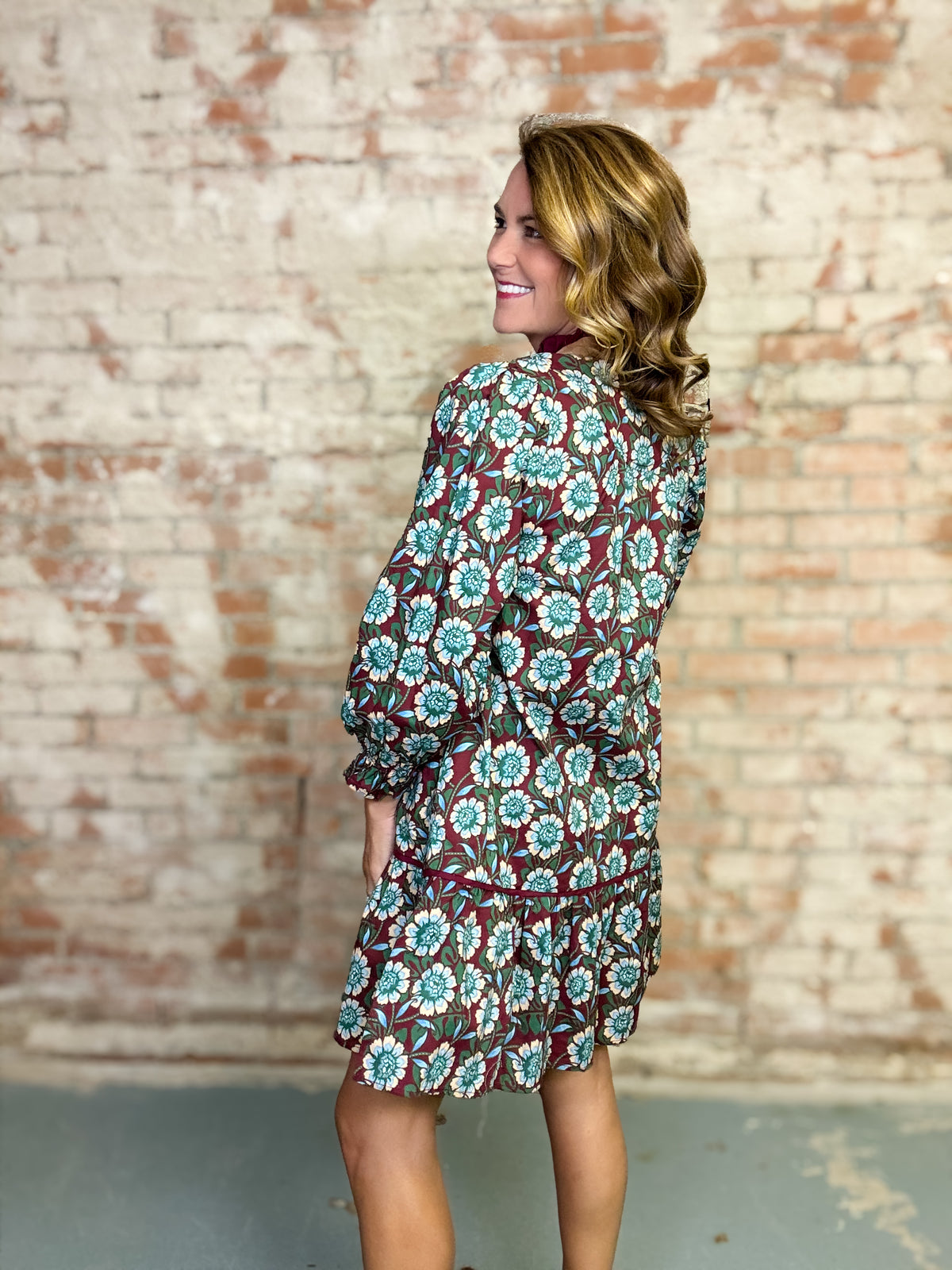 Indy Floral Print Dress