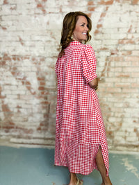 Natilee Gingham Dress