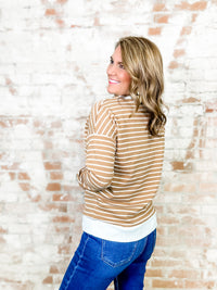 Cori Stripe Knit Top